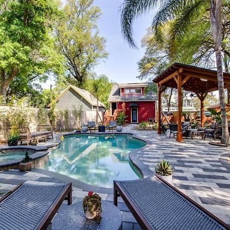 Unique Studio W Pool Spa & Gardens Near Downtown Jacksonville Exterior photo